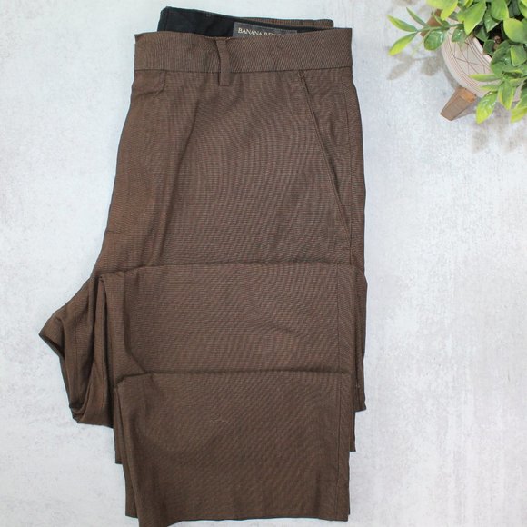 Banana Republic Factory Other - Banana Republic Men's Heather Brown Chino Pants